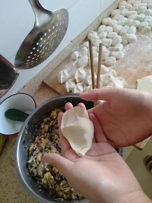 包饺子感受