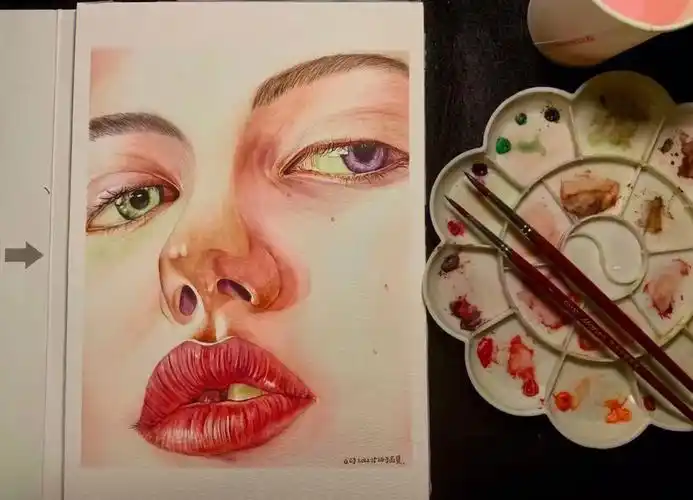 成都成人零基础学画画 #水彩  #绘画  #零基础学画画  #成都成人皇乙