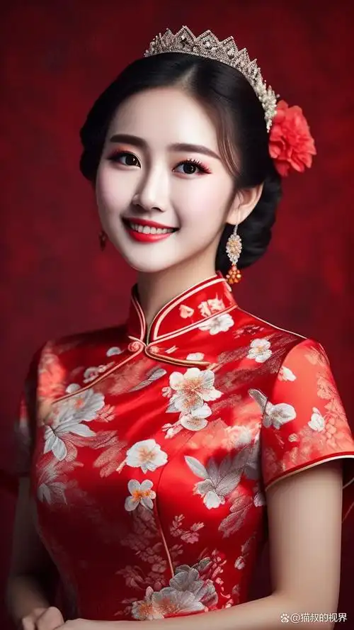 中式新娘妆是中国传统文化的一种体现,它融合了中华文化的精髓,展现了