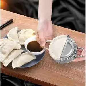 包饺子器304不锈钢包饺子工具懒人家用手工夹捏水饺模具圆形包饺