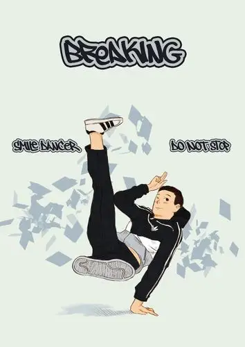 微笑的舞者系列  breaking