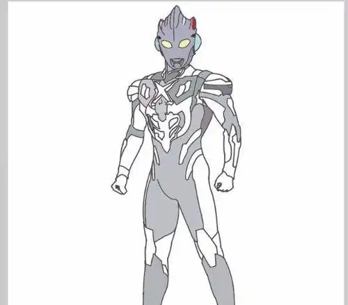 艾克斯奥特曼怎么画