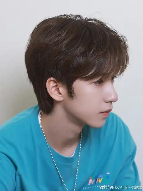 贺峻霖正脸vs侧脸