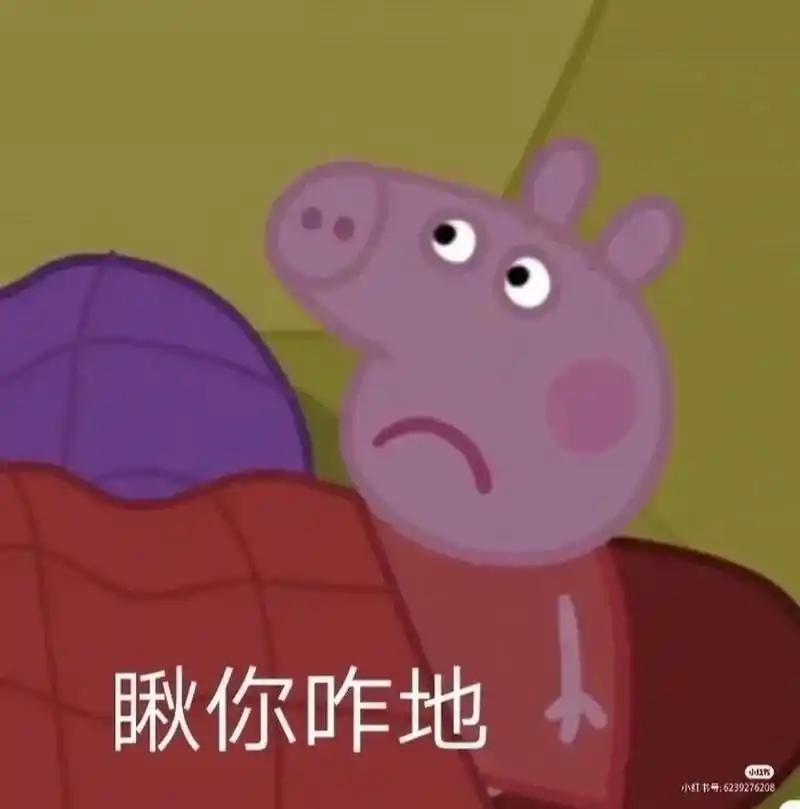 沙雕小猪佩奇闺蜜头像,快艾特你的闺蜜来