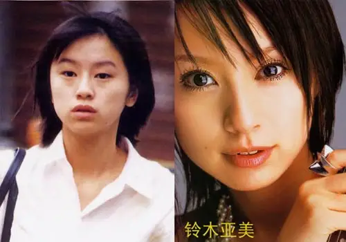 组图盘点日本整过容的女明星惊人对比照曝光