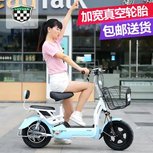 绿源电动车 电单车电瓶车电动自行车fbc新款迷你电动车包邮