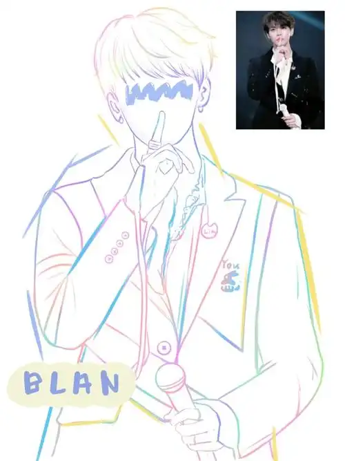 无偿线稿林彦俊