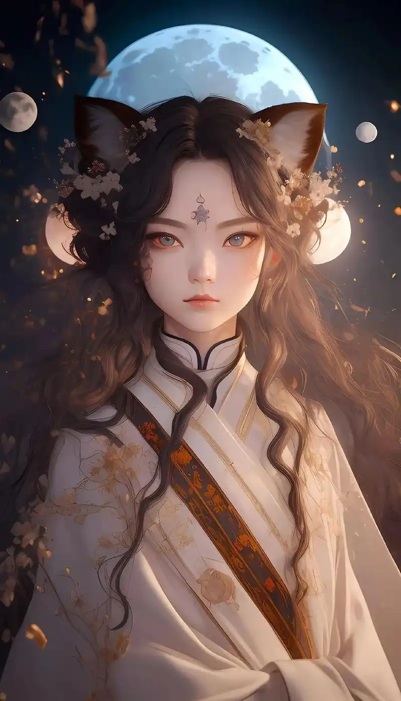 精灵-少女#二次元 #动漫美图 #绝美壁纸 #动漫壁纸 #动 - 抖音