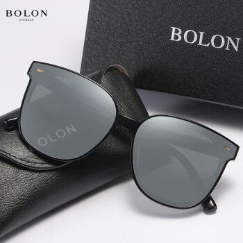 暴龙bolon新款王俊凯同款新款眼镜男高清偏光黑超司机驾驶墨镜3027黑