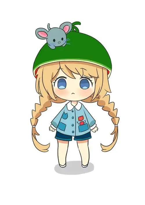 q版萌系动漫插画萌少女