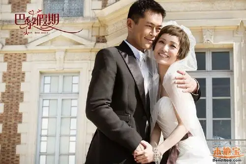 古天乐郭采洁婚纱照合集 《巴黎假期》演绎异国浪漫