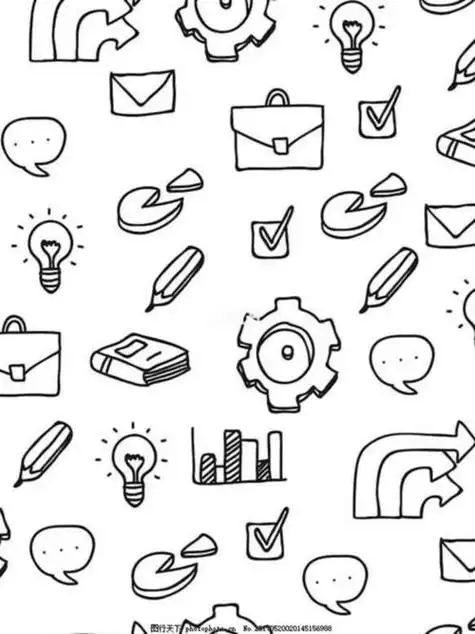 动漫小物件简笔画套装物品简笔画办公用品简笔画图片大全