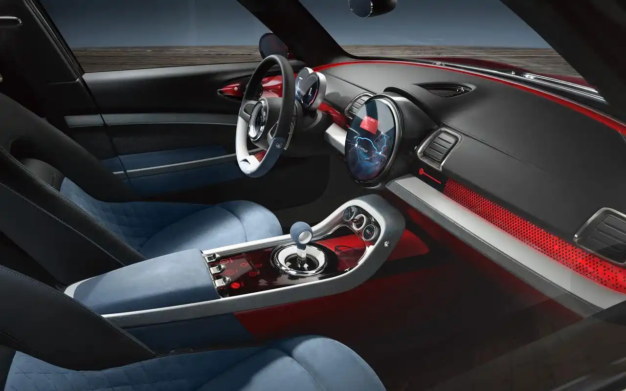 2014mini clubman红色概念车高清壁纸