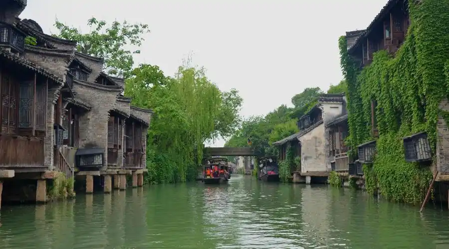 烟雨江南,水乡人家