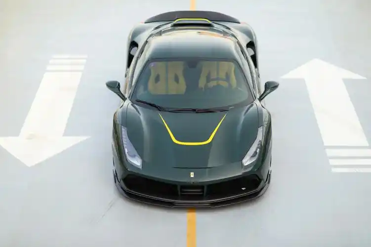 法拉利488改装vorsteiner碳纤维小包围尾翼