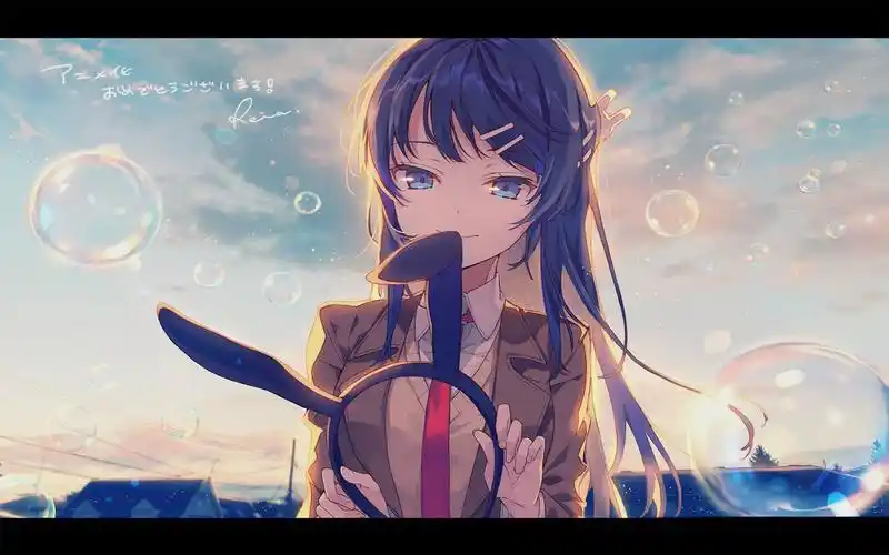 【兔奶qaq】二次元高清动漫萌系卡哇伊少女壁纸分享四期