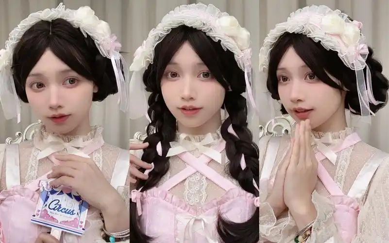 lolita假发造型|三种5分钟搞定的日常发型,甜甜温柔都可以驾驭!