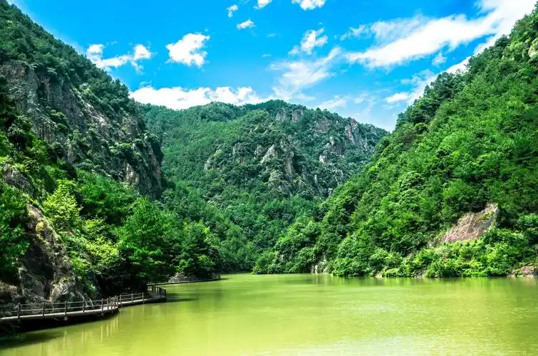 浙江天台有处仙谷拥有原生态的山水美景被誉浙东最美峡谷