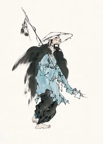 渔父 屈原 黄健松书