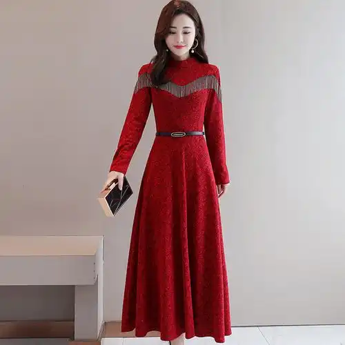 敬酒服新娘礼服现代2019秋款结婚衣服婚礼服装女时尚订婚连衣裙子