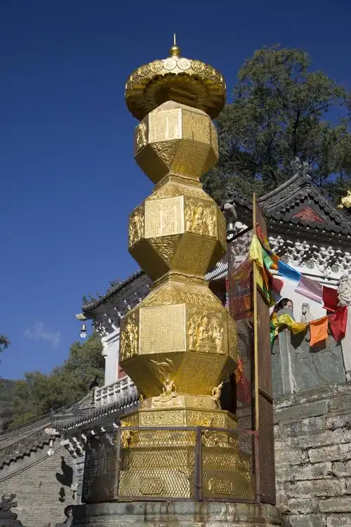 五台山的佛塔