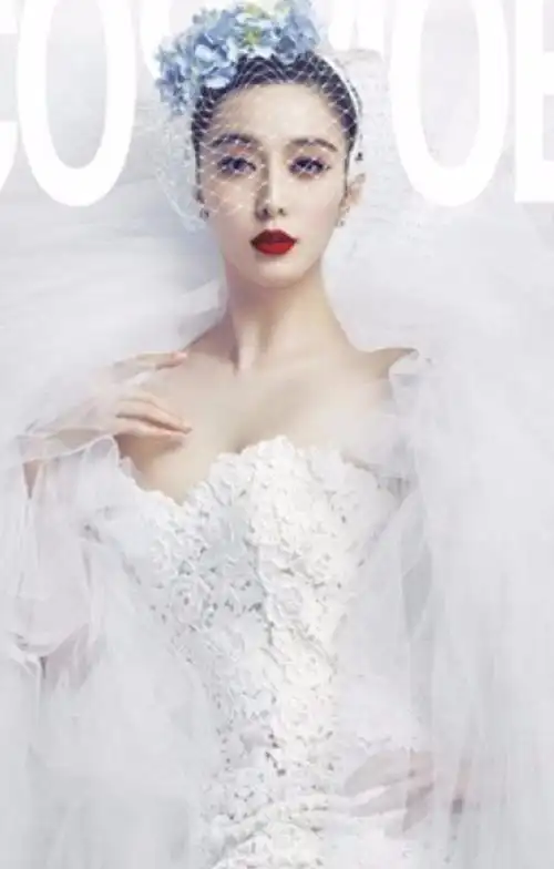 那些年,范冰冰拍过的海量婚纱照片,差不多要删除重拍了