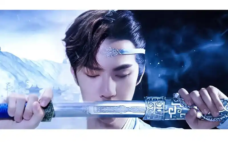 王一博蓝忘机穿越白衣少年仙气逼人帅到炸裂