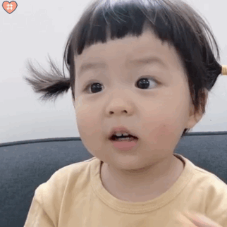 萌娃丸子妹表情包动图今天是霸气怼人丸~淦!