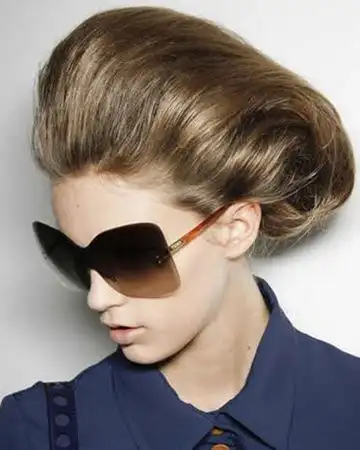 欧美流行发型女 复古风