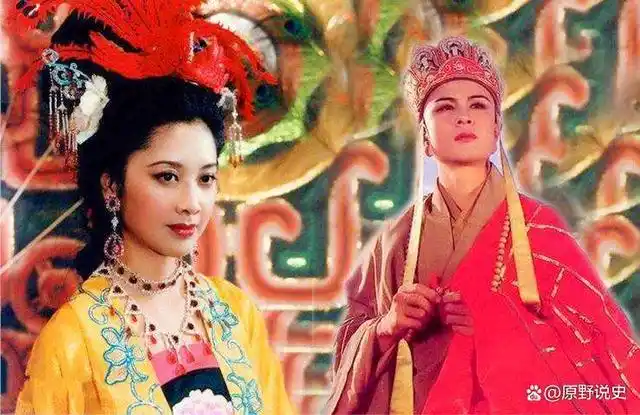 央视86版《西游记》中,女儿国国王与唐僧一见钟情,愿以一国之富招唐僧