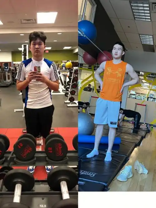 健身一年的变化