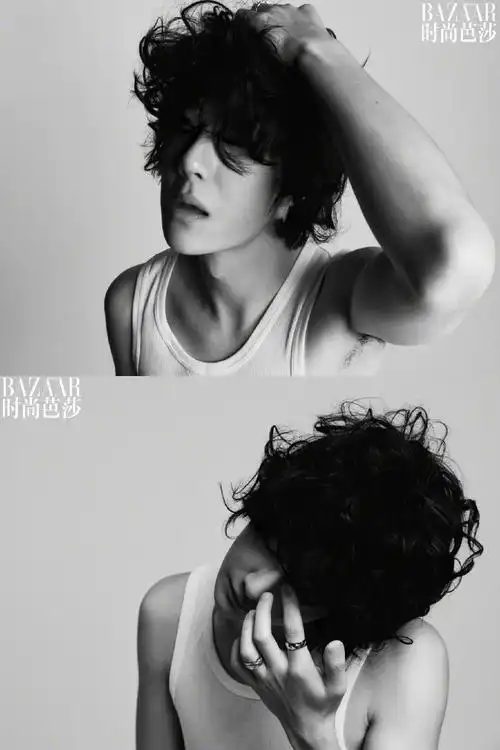 王一博时尚芭莎开年封面##王一博素颜大片##时尚芭莎 王一博