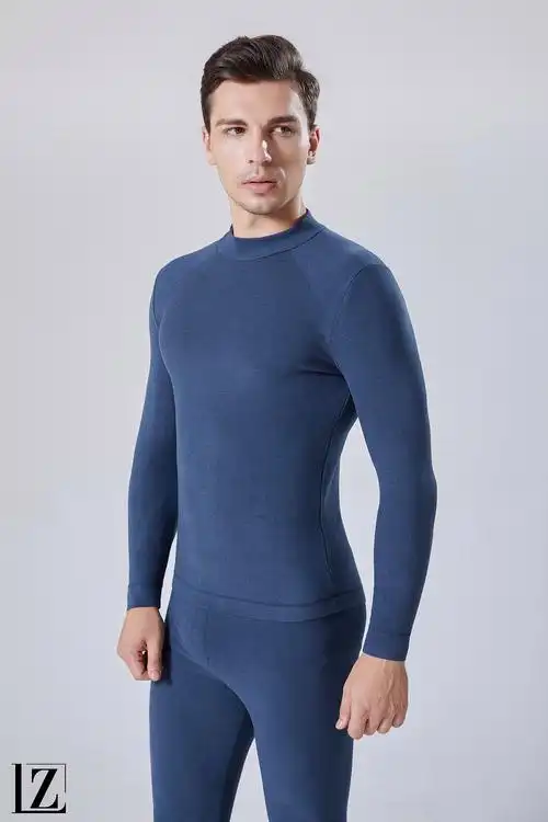 男士保暖内衣纯底