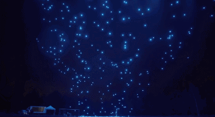 刷爆朋友圈的无人机灯光秀,荣登深圳建市40周年晚会,这家公司点亮精彩