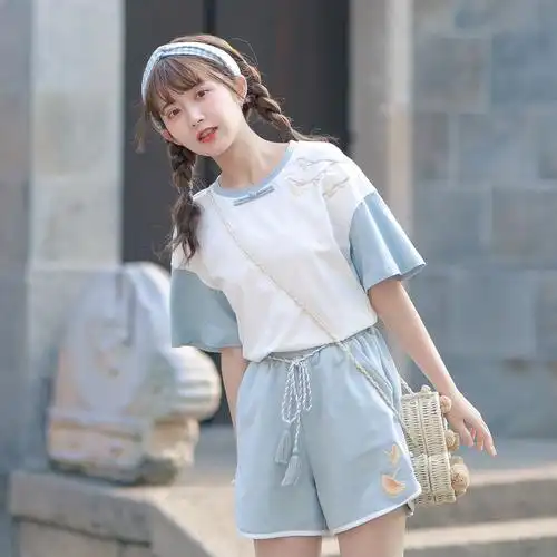 上衣宽松可爱衣服2022新款已售100￥69折后价￥138淘宝新品原创森女部