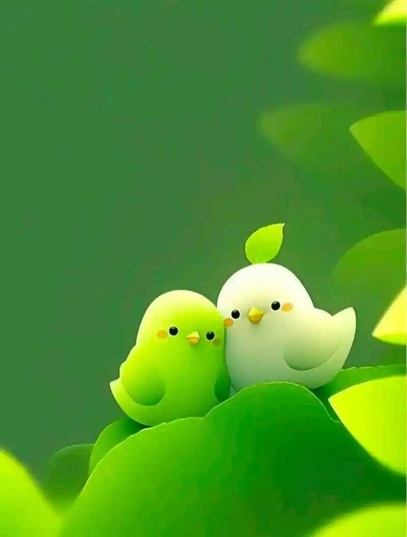 这护眼壁纸不仅绿色养眼,还超级可爱,拿走不谢[嘿哈][嘿哈][嘿哈]