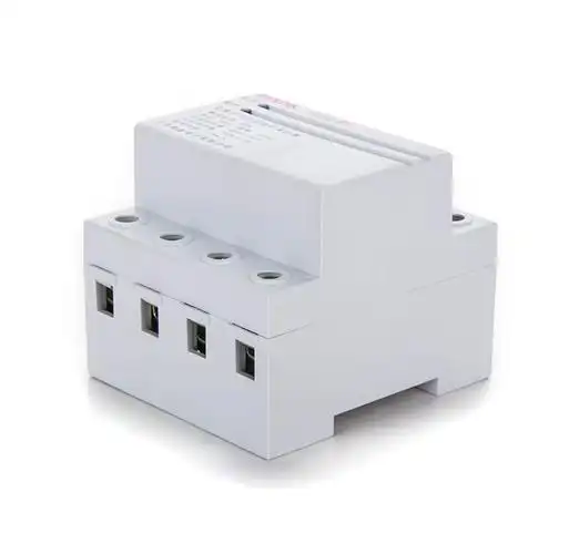 希崖三相四线380v自复式过欠压保护器超电压缺相断相开关63a