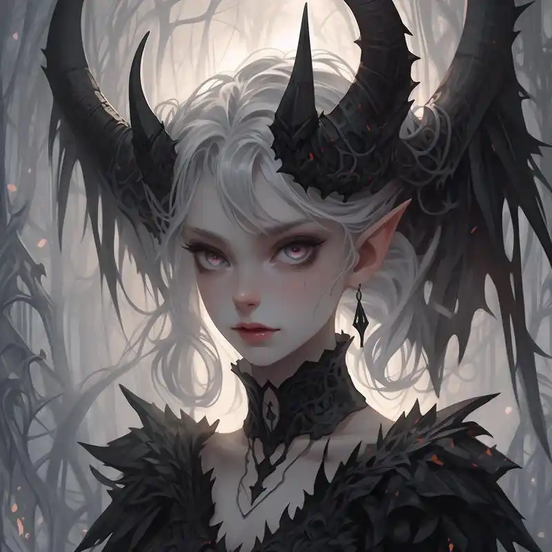 恶魔头像女生94冷酷冷血风范