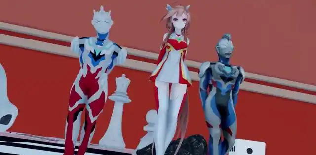 当女版赛罗奥特曼成了泽塔兄弟的师傅,没想到她只会教男团舞!