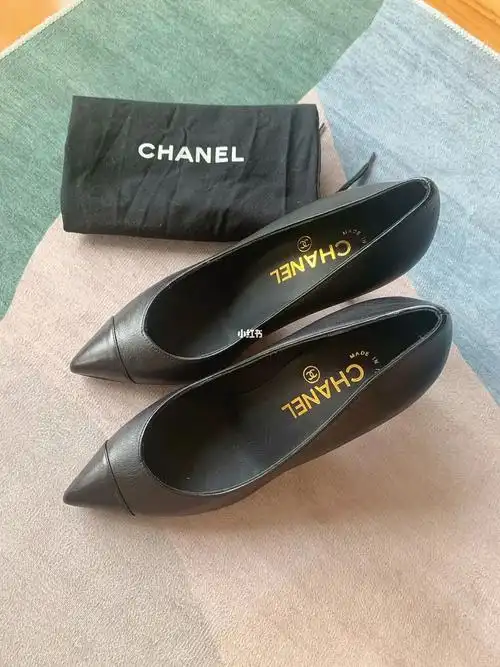 chanel香奈儿珍珠跟高跟鞋
