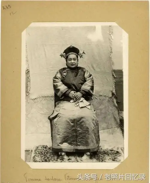 一组晚清皇室妃子们的珍贵照片,长相并没有野史说得那样不堪!