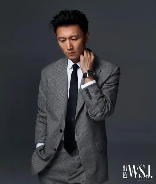 谢霆锋登封出色wsj眼神坚毅冷峻帅气
