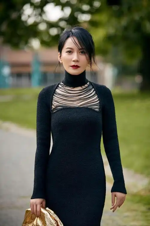 俞飞鸿米兰时装周好美啊