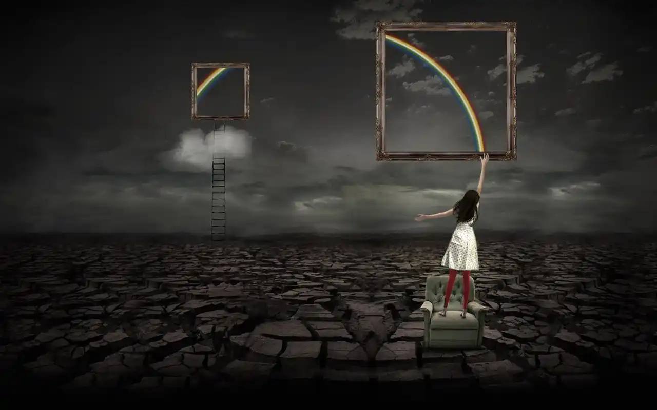 精选高清黑色背景创意桌面壁纸下载