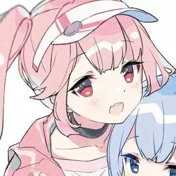 微信qq手绘精致闺蜜头像