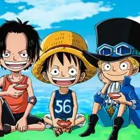 海贼王三兄弟qq头像图片童年幼时你们看过吗