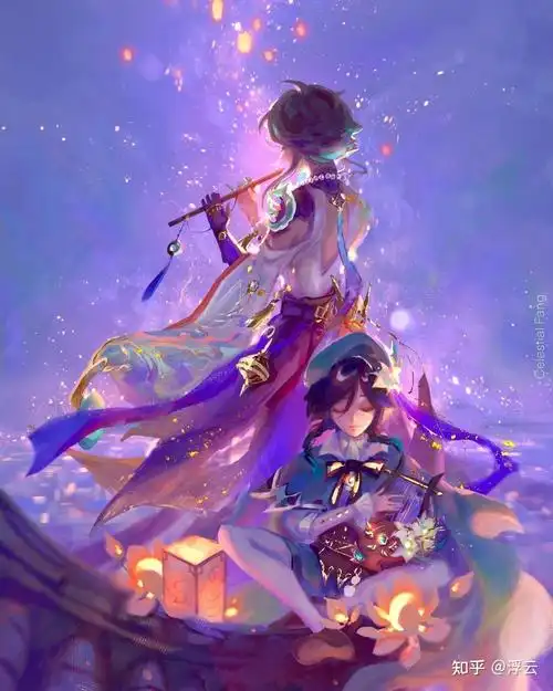 有什么游戏《原神》好看的壁纸分享下? - 知乎