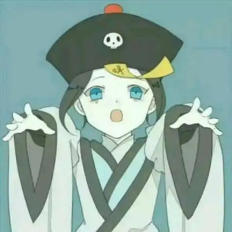 动漫情侣头像僵尸