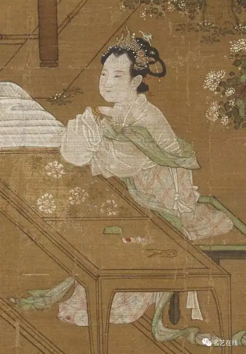 把宋代人物画放大10倍太美了