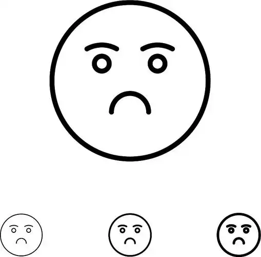 表情符号和表情符号微笑平面图标设置或